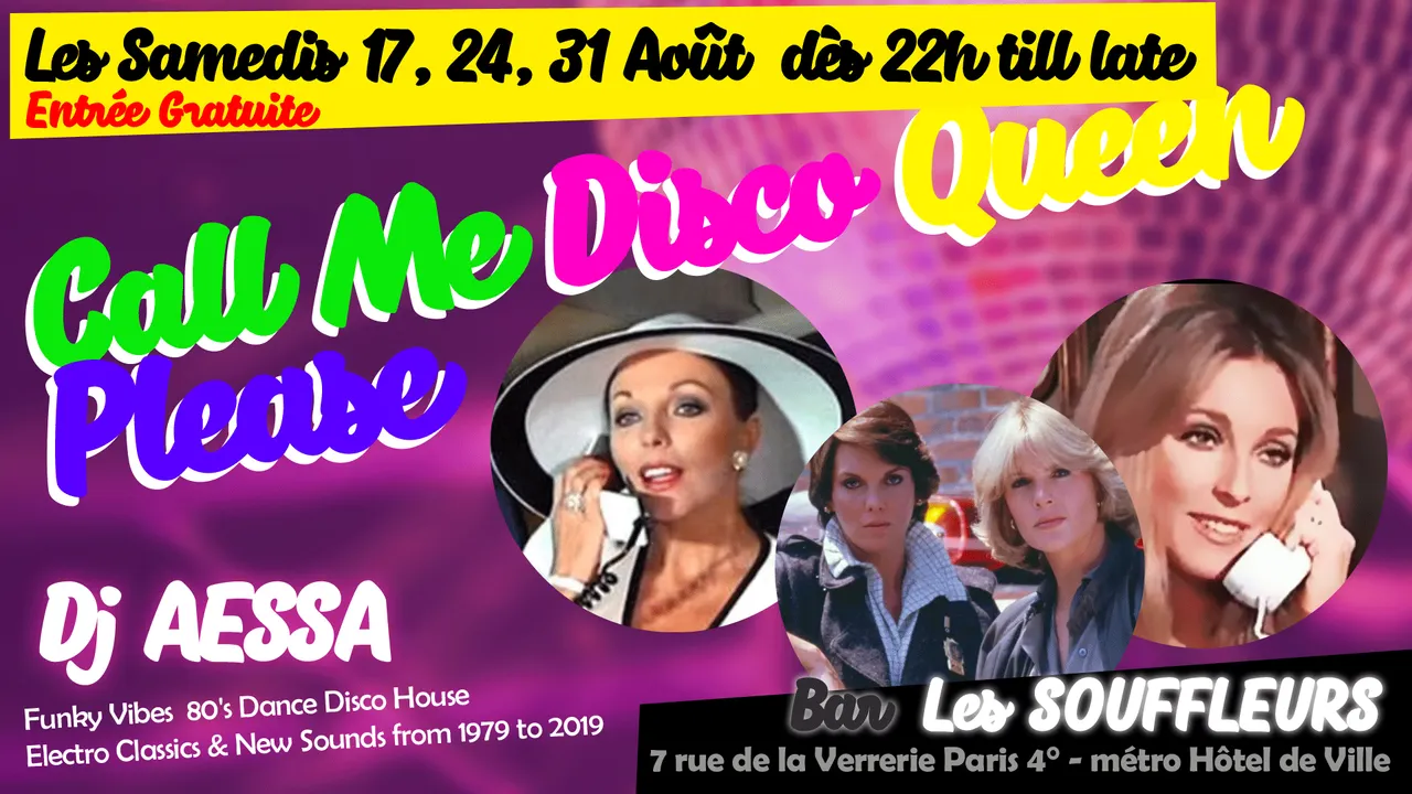 Call Me The Disco Queen Please