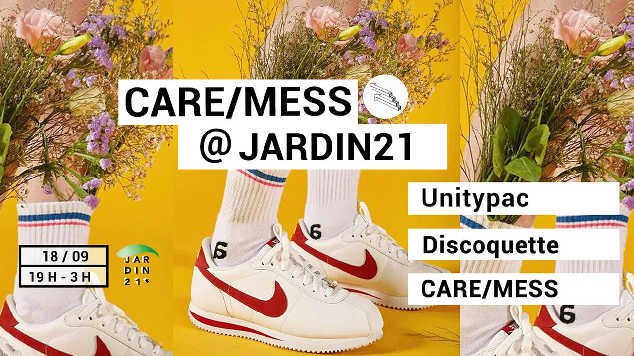 Open Air CARE/MESS au Jardin 21 (Gratuit)