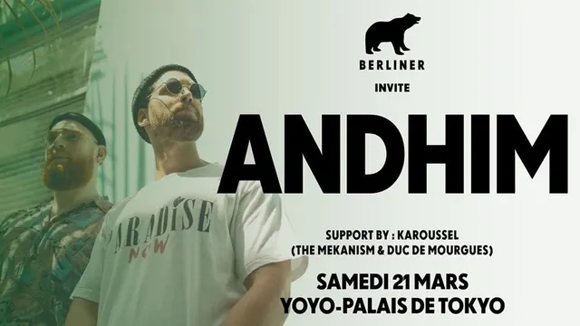 BERLINER Invite Andhim, The Mekanism & Duc de Mourgues