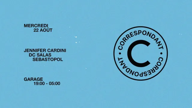 Correspondant Label Night
