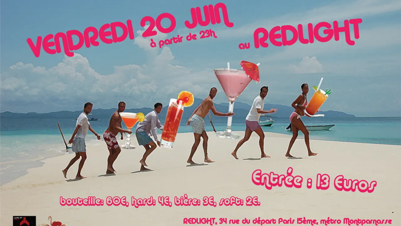 Soirée au Redlight  le 20 juin!!!