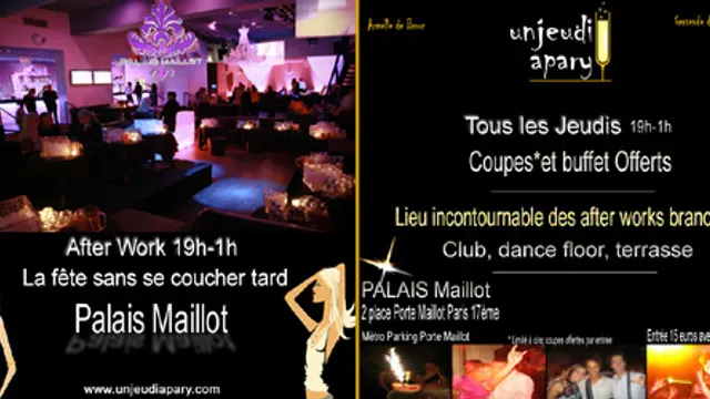 After work au Palais Maillot