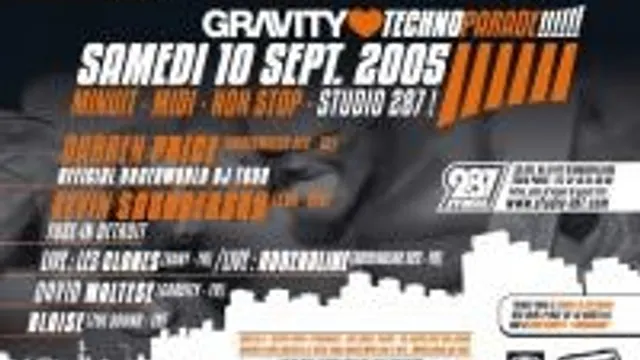 Gravity Loves Techno Parade