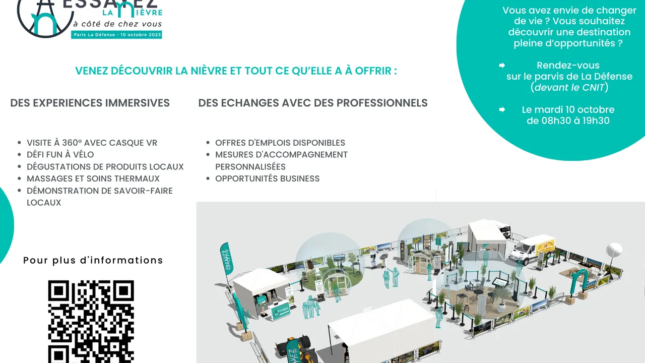 La Nièvre s'installe à Paris