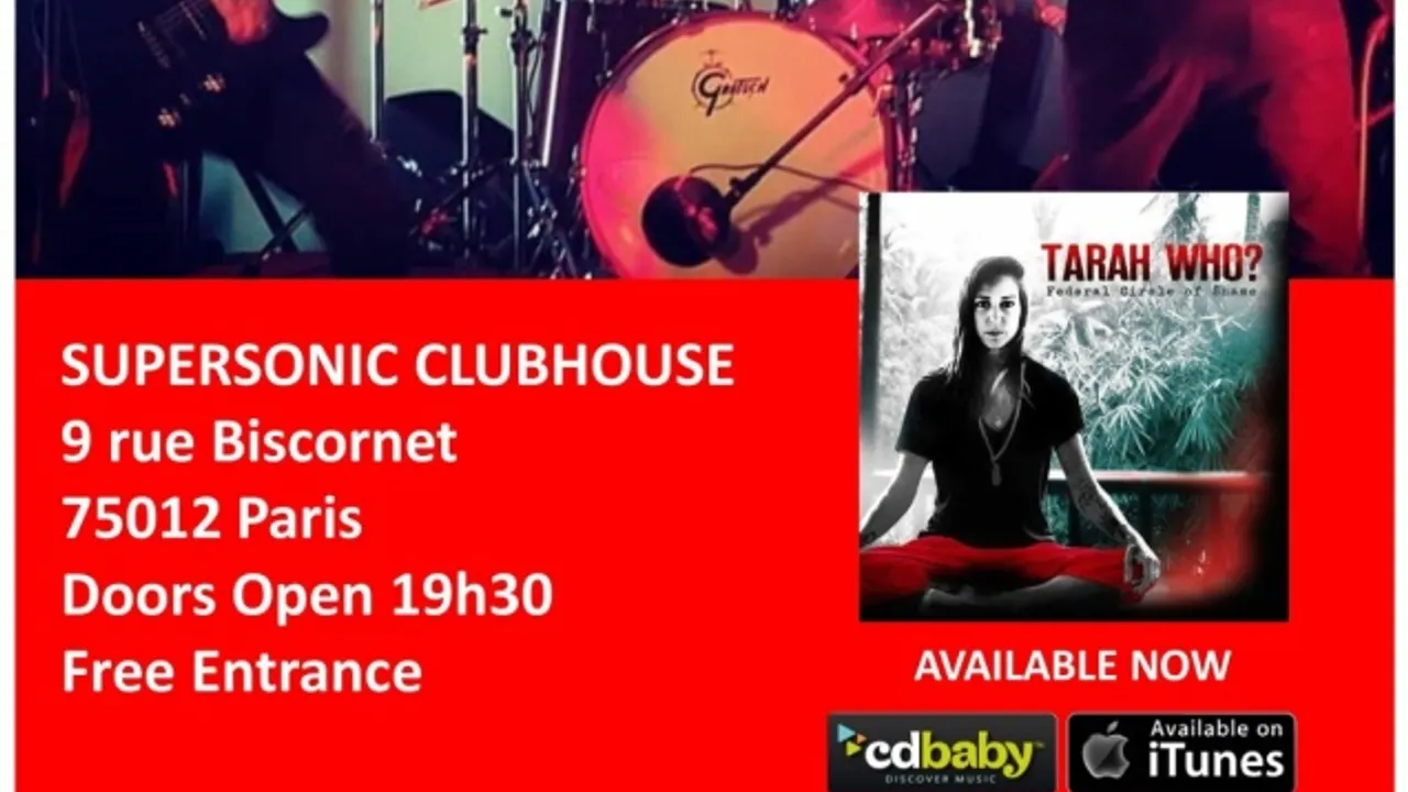 Tarah Who? @ The European Independent Film Festival Launch Party in Paris