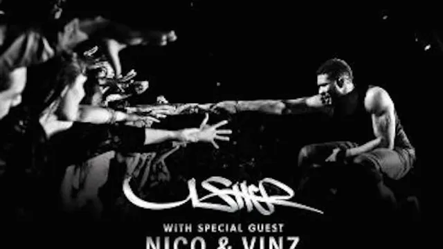 Usher en concert