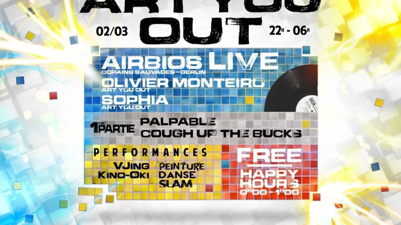 Art You Out présente Airbios Live
