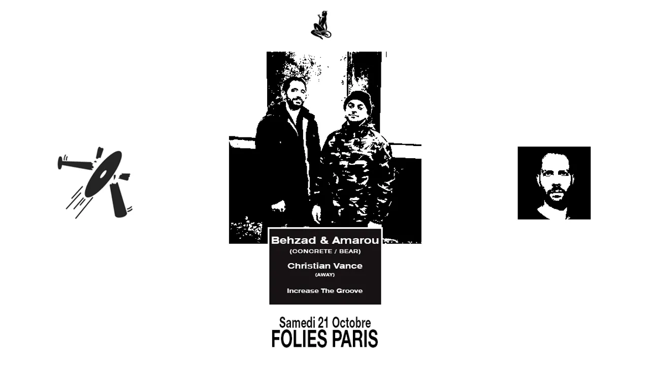 Skylax x Folies Paris : Behzad & Amarou, Christian Vance, Increase the groove
