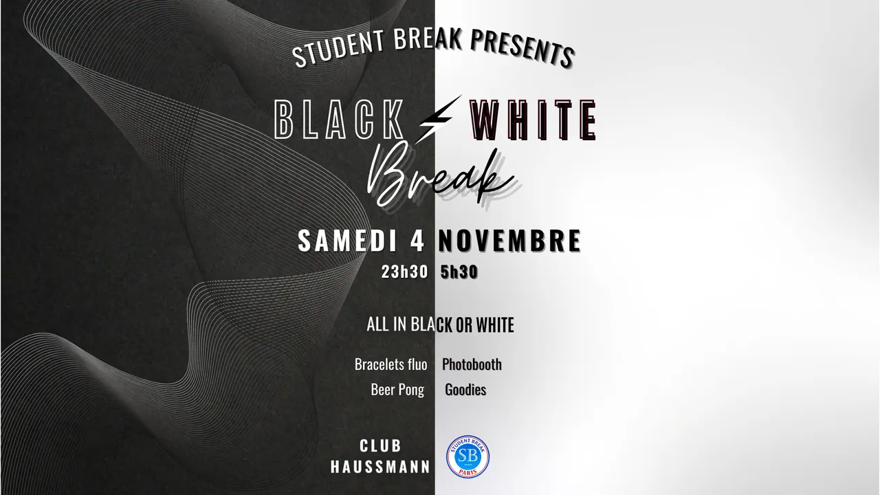 Black-White BREAK