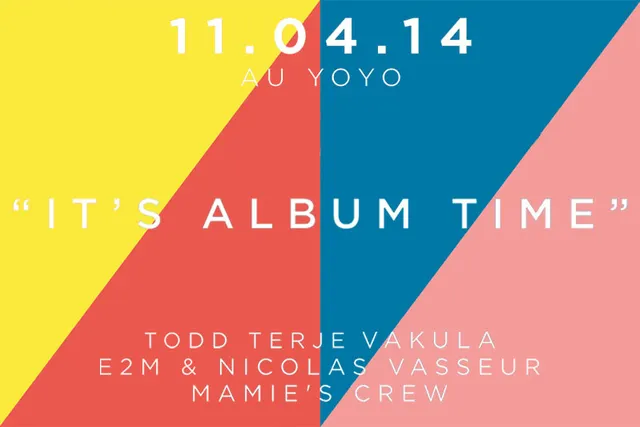 It's Album Time, Todd Terje présente son 1er opus au Yoyo !