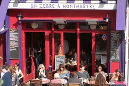 Un Zèbre à Montmartre