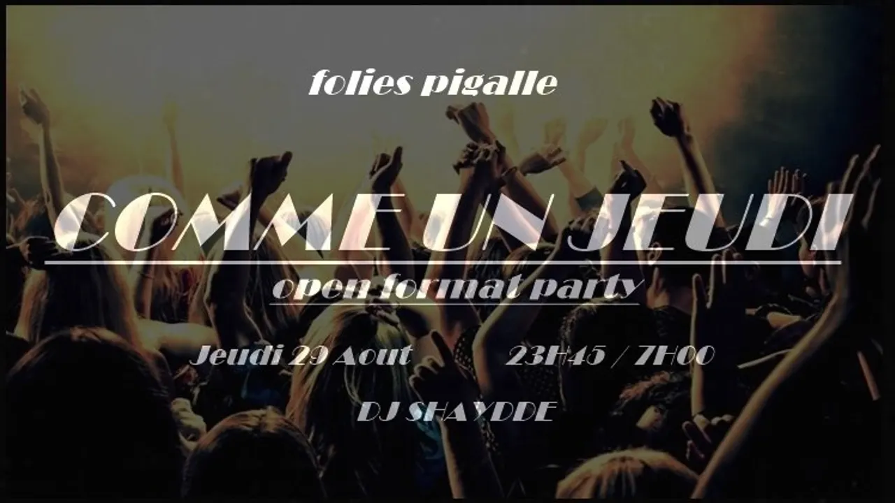 COMME UN JEUDI
