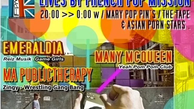 GAMES GIRLS + FRENCH POP MISSION PARTY #4