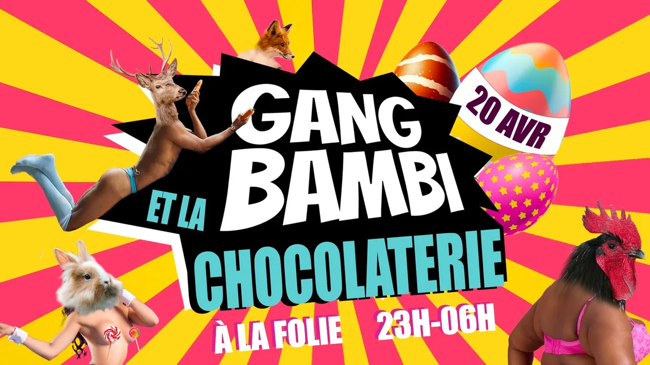 Gang Bambi à la Chocolaterie