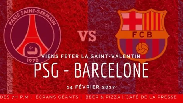 Contre St-Valentin⎪PSG-Barça !