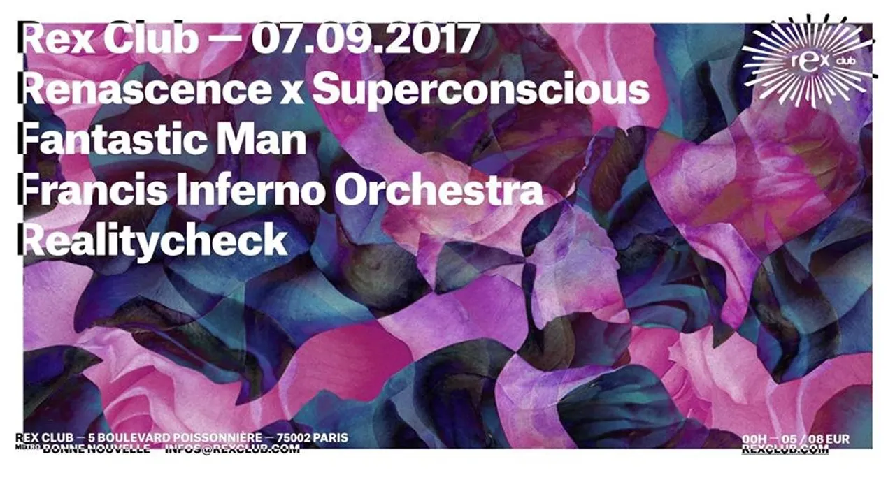 RNSC w/ Francis Inferno Orchestra, Fantastic Man, Realitycheck