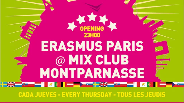 ERASMUS PARIS @ MIX CLUB