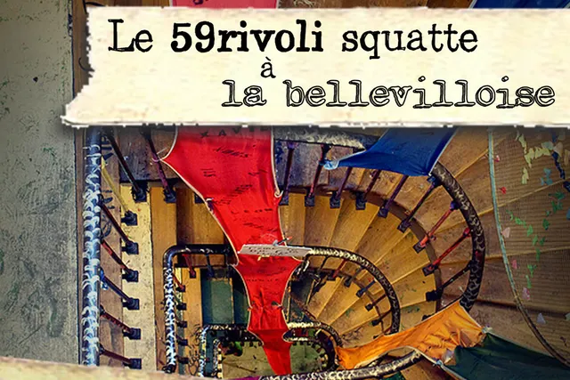 Le 59 Rivoli squatte la Bellevilloise