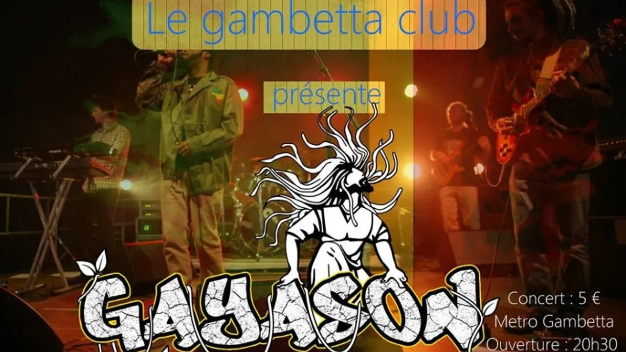 GAYASON en concert au Gambetta club