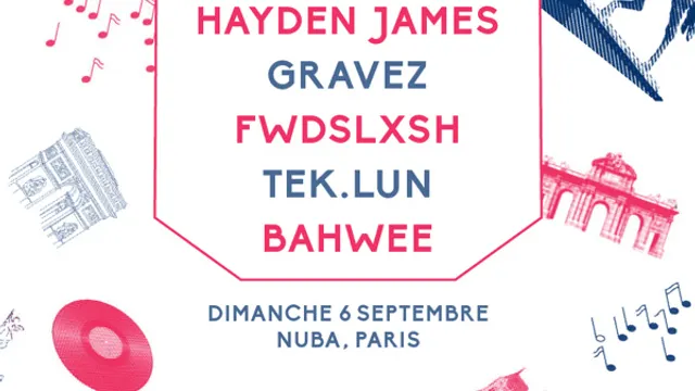KITSUNÉ & HW&W : EUROPEAN TOUR à PARIS avec HAYDEN JAMES