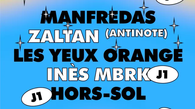 HORS-SOL 3 ANS : MANFREDAS, ZALTAN, LES YEUX ORANGE, HORS-SOL, INES MBRK