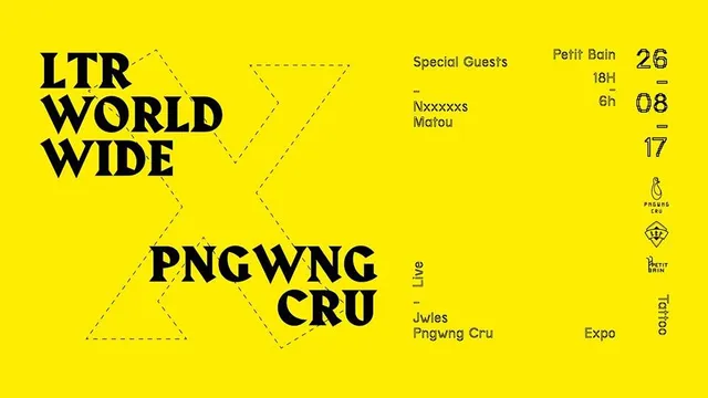 LTR WOLRDWIDE x PNGWNG CRU —Trap palestinienne, from Haïfa to Paris @Petit Bain