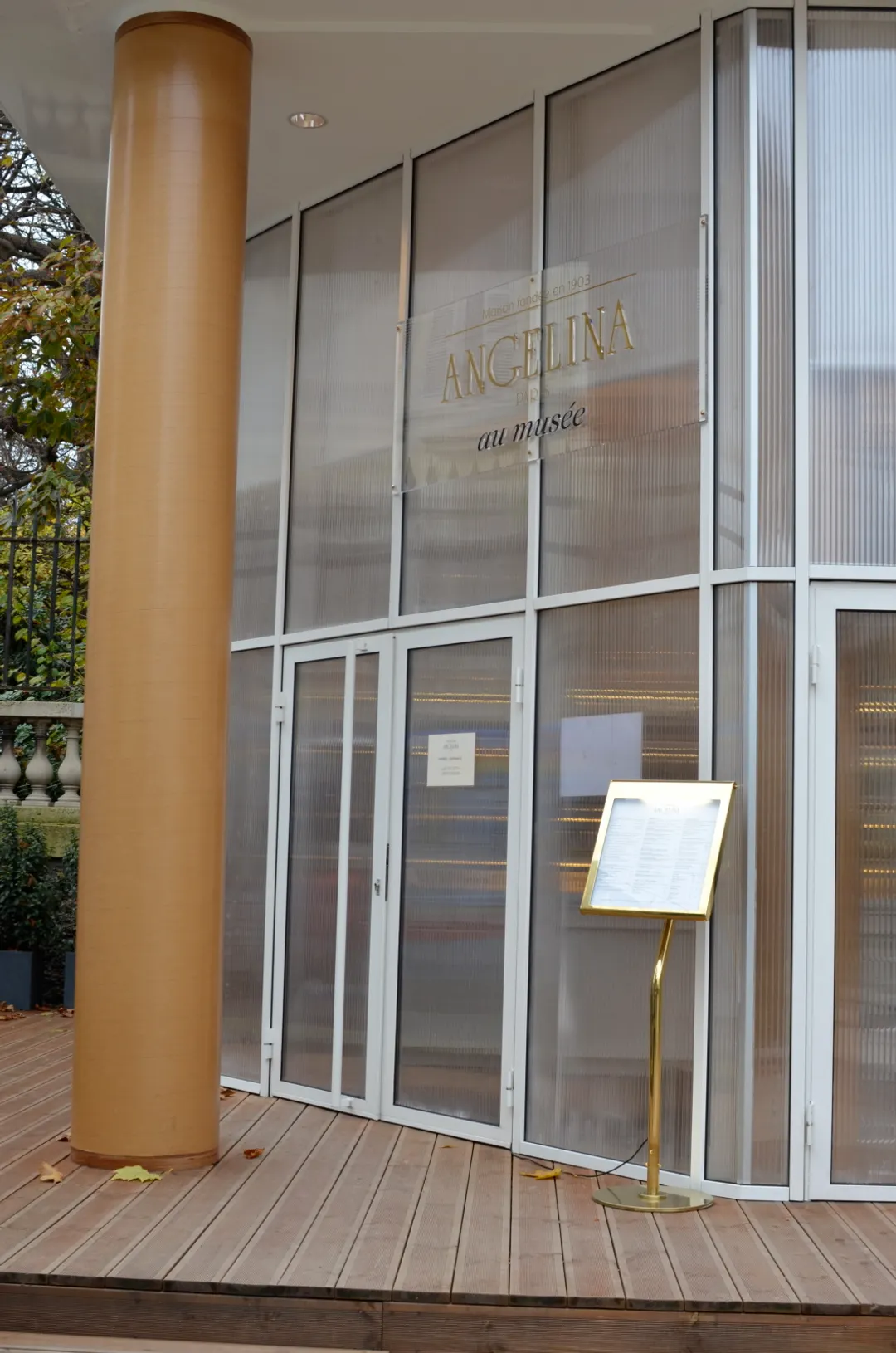 Mademoiselle Angelina Restaurant Paris