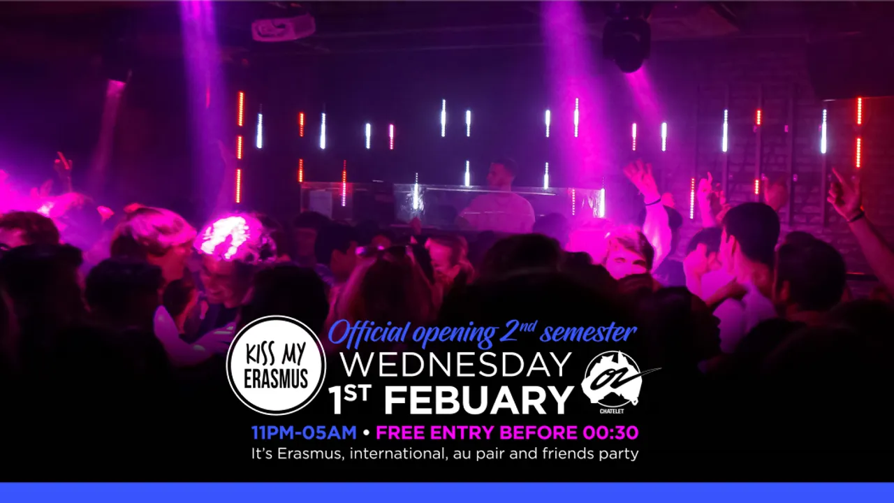 KISS MY ERASMUS / FULL PARTY @ CAFÉ OZ