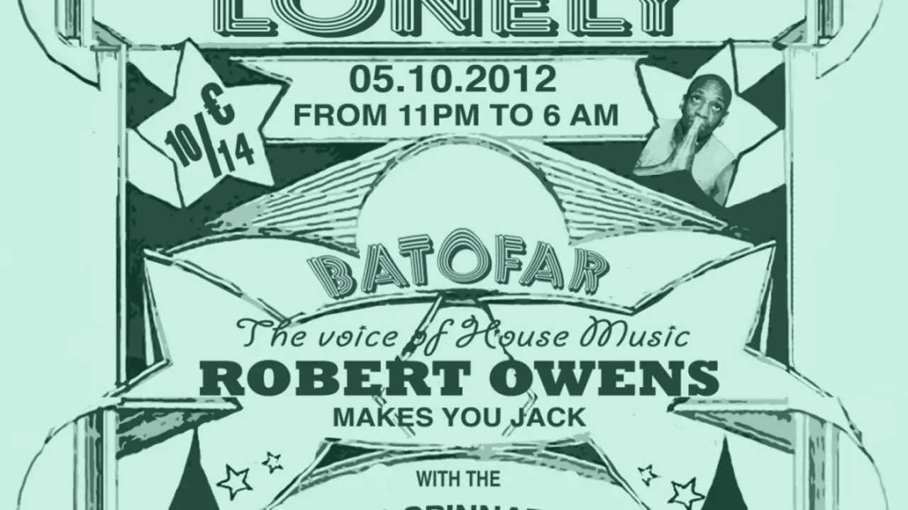 Club Lonely with Robert Owens, Wrecka Spinnazz Club at Batofar
