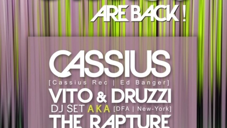 Open House Cassius, The Raputre dj set & Paco