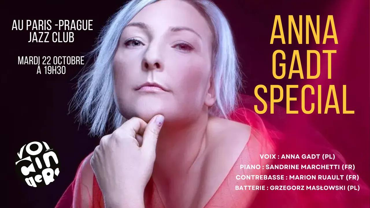 Concert Ana Gadt Special / Festival international de jazz vocal Voicingers