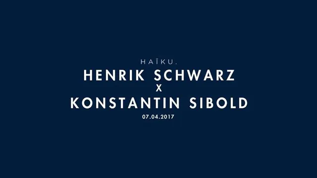 HAïKU avec Henrik Schwarz, Konstantin Sibold