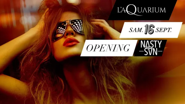 L'Aquarium Opening by NASTY NAS