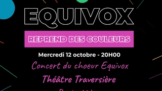Concert chœur LGBTQIA+ de Paris : "Equivox reprend des couleurs"