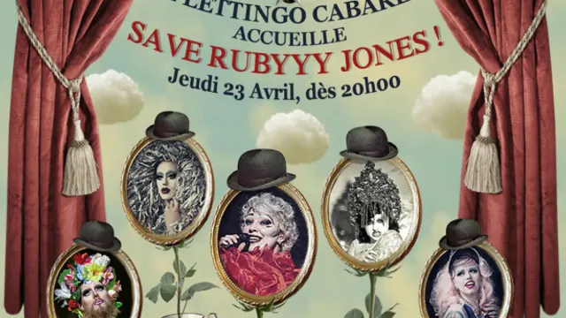 THE LETTINGO CABARET accueille SAVE RUBYYY JONES