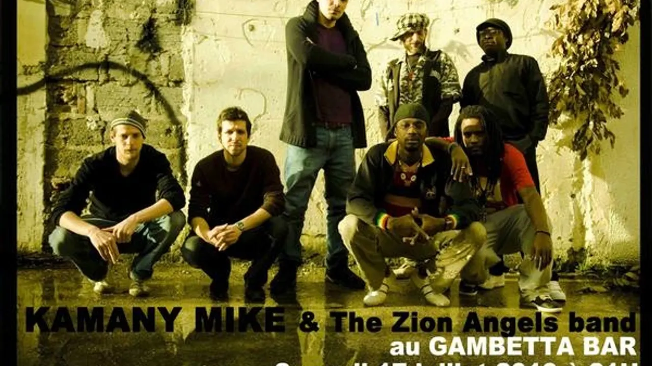 KAMANY MIKE & The Zion Angels band en concert