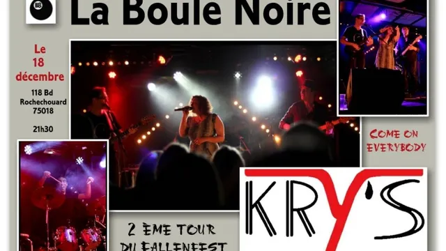 KRY's En concert à La Boule Noire