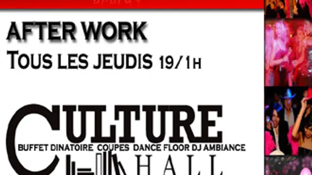After work @ CULTURE HALL  (ex PLAZA M)