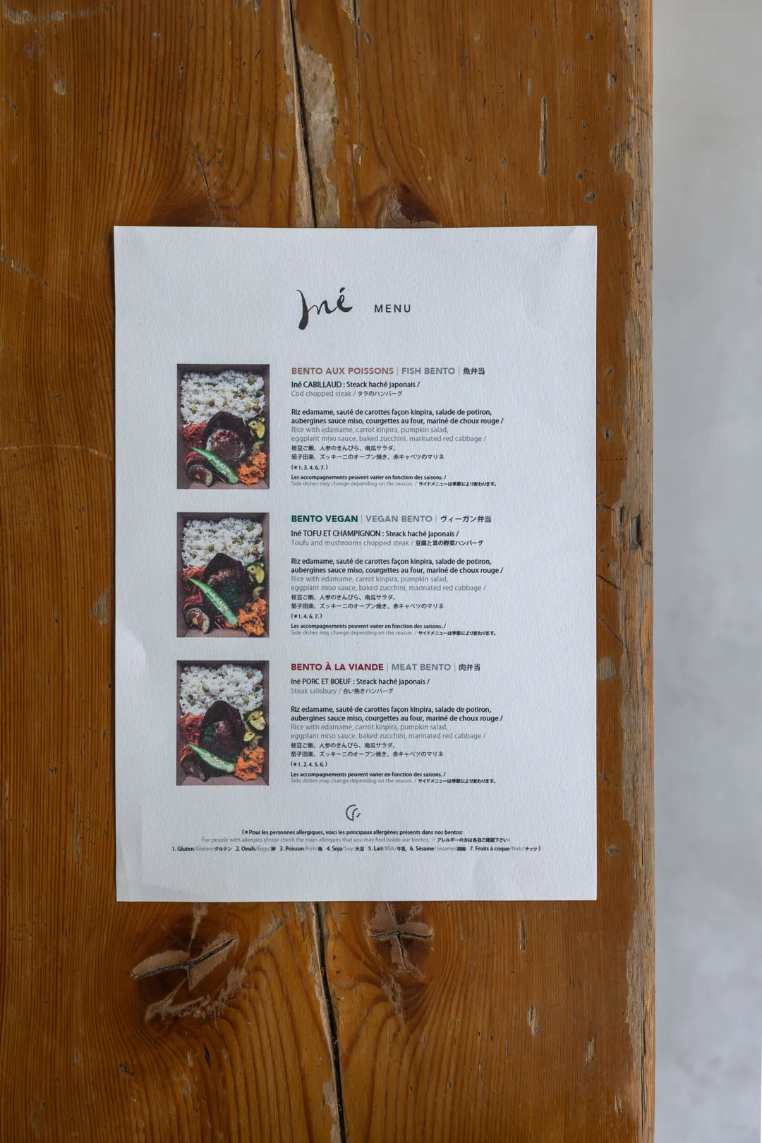 Iné Restaurant Paris