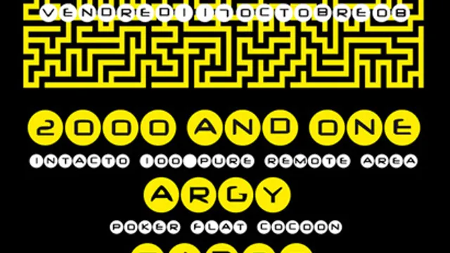 Imbroglio # 2 : Argy & 2000 and One