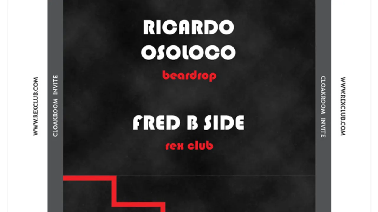 CLOAKROOM INVITE PIG & DAN - RICARDO OSOLOCO - FRED B SIDE
