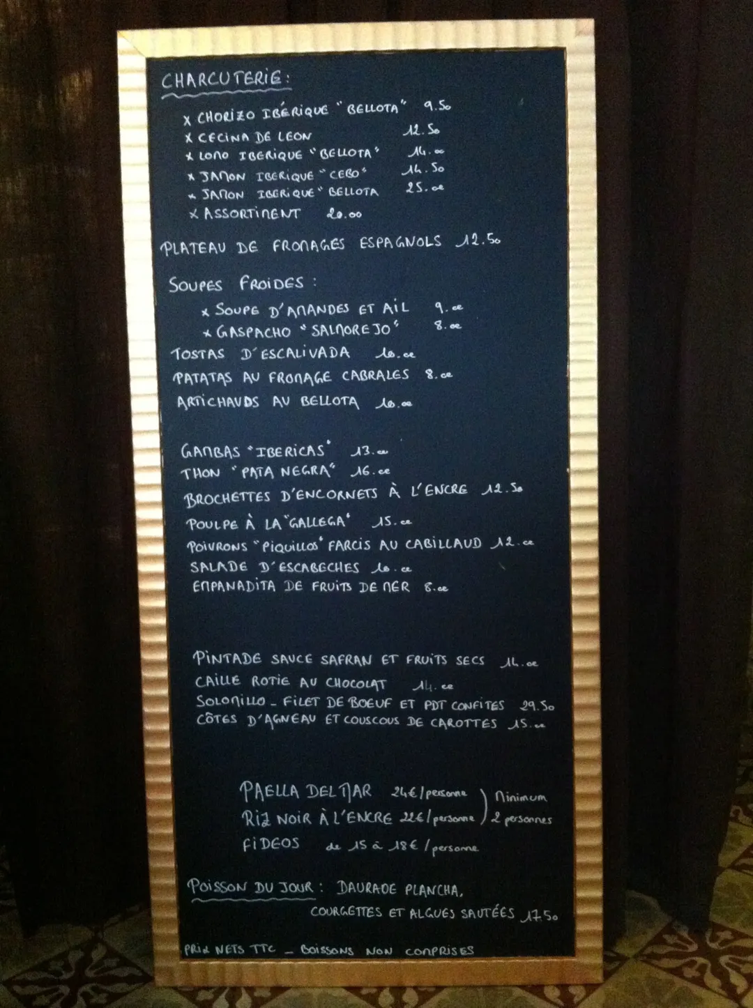 El 4 Tro Restaurant Paris