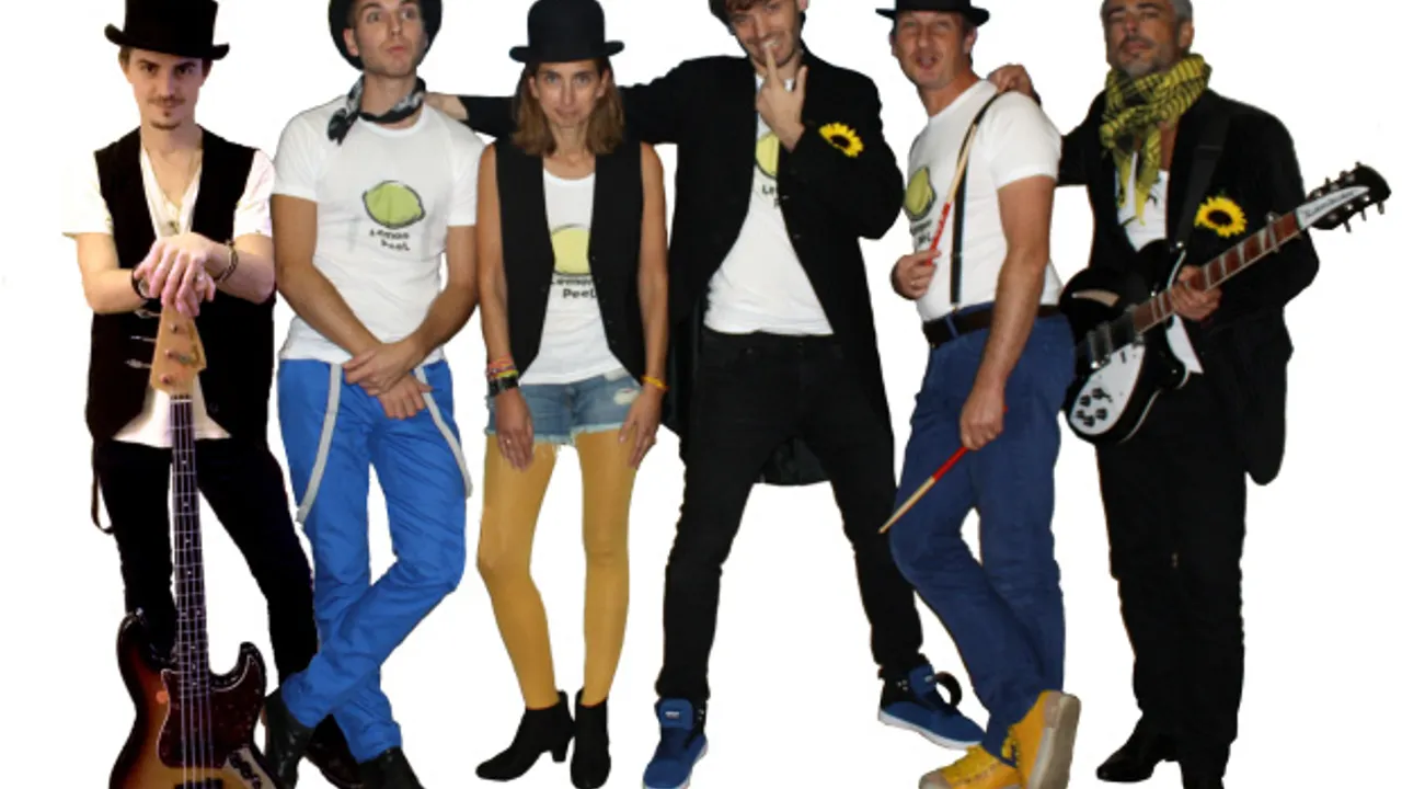 Lemon Peel en concert sur L'eau