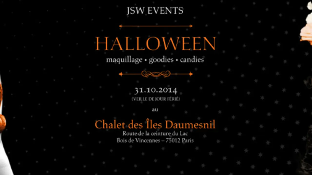 HALLOWEEN au CHALET DES ILES DAUMESNIL