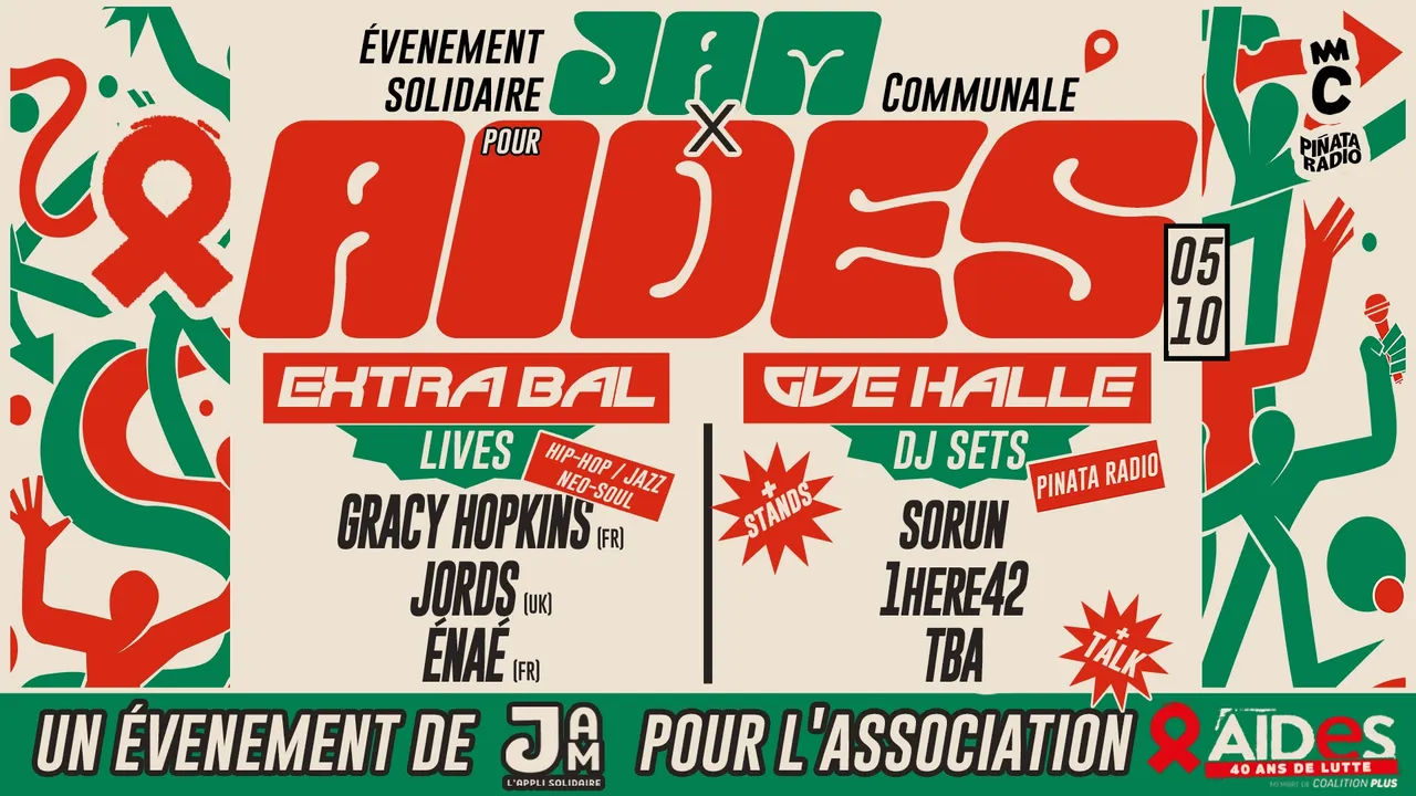 JAM SOLIDAIRE x AIDES À COMMUNALE