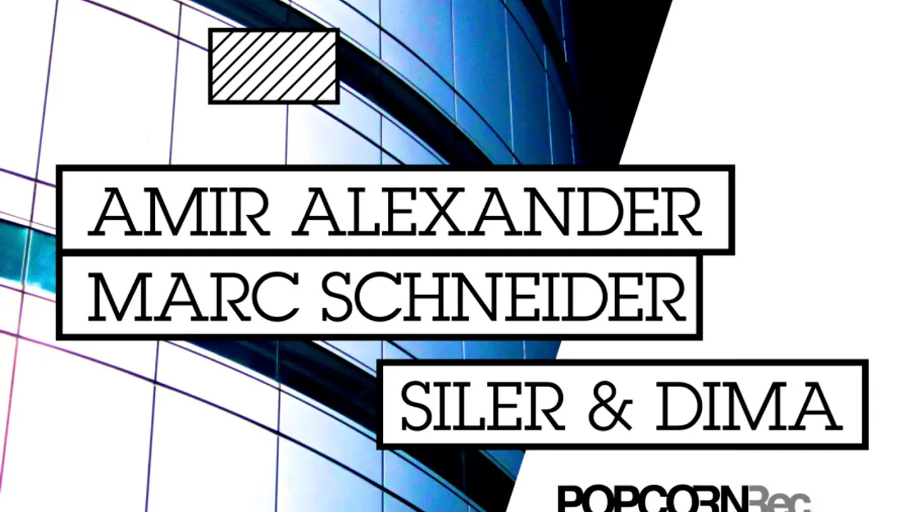 CLUB/ Popcorn Records : Amir Alexander + Marc Schneider + Siler & Dima