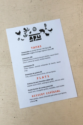 APU Restaurant Paris