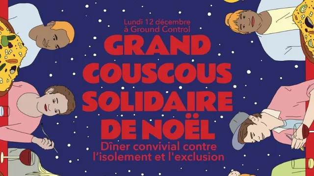 Grand Couscous Solidaire de Noël