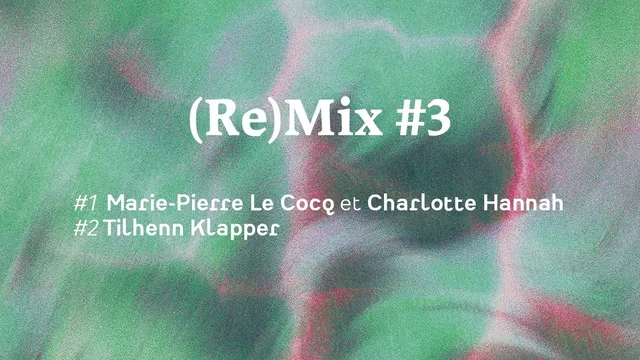 (Re)Mix #3 ~ Marie-Pierre Le Cocq et Charlotte Hannah | Tilhenn Klapper