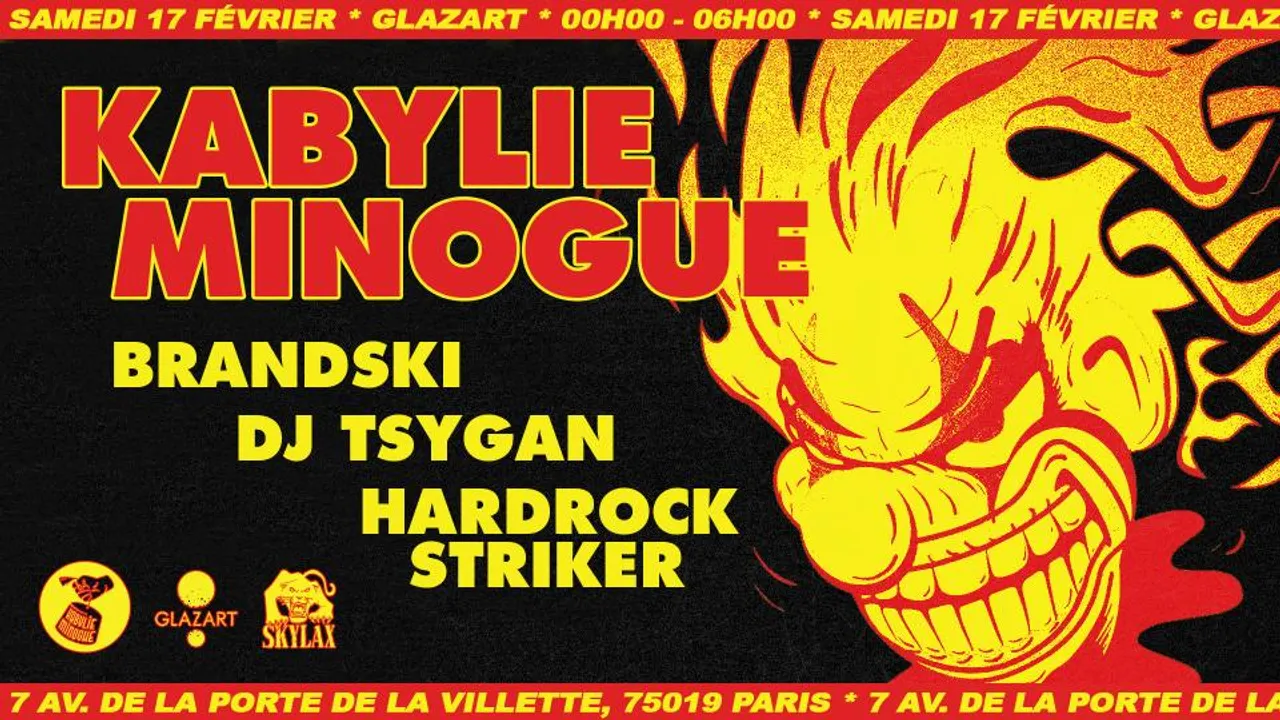 SKYLAX X GLAZART : Kabylie Minogue, Dj Tsygan & more
